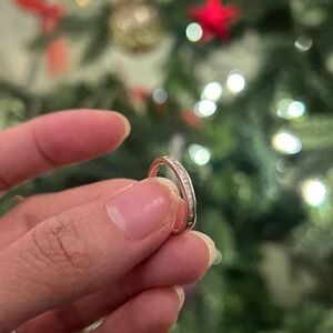 14k Baguette Diamonds Pinky Ring